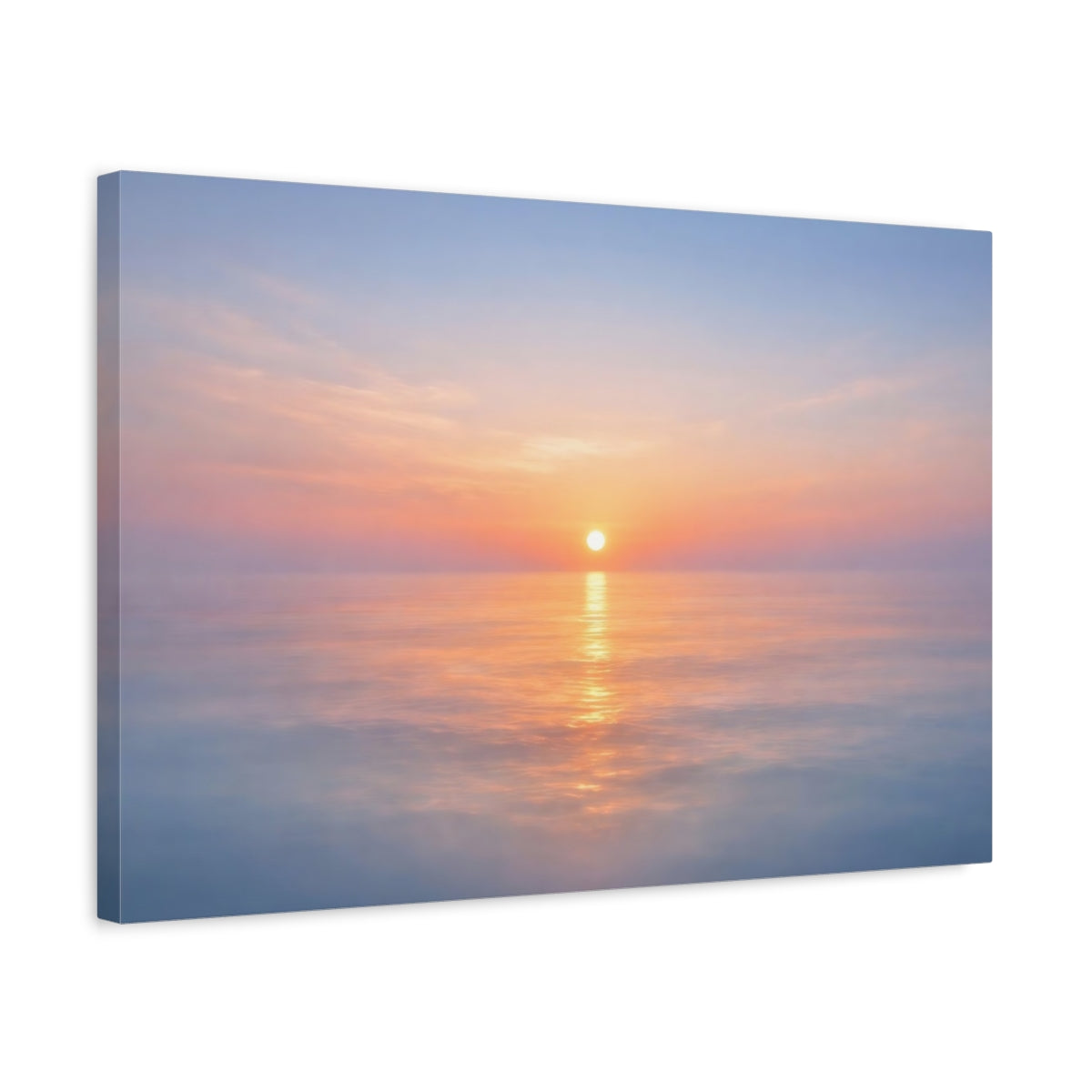 Nature Ocean Sunset - Canvas Wall Art Print