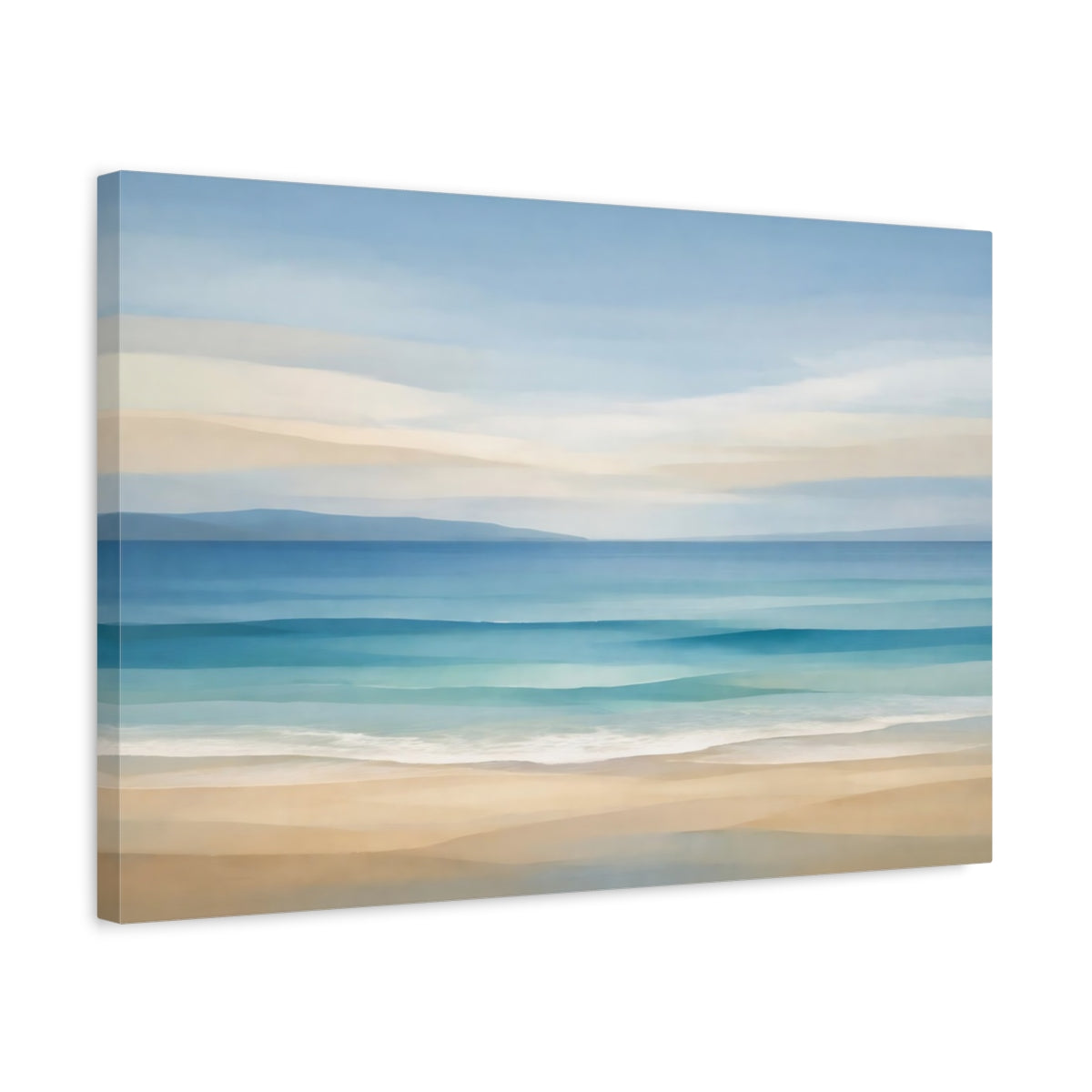 Abstract Seascape Beach Nature - Canvas Wall Art Print