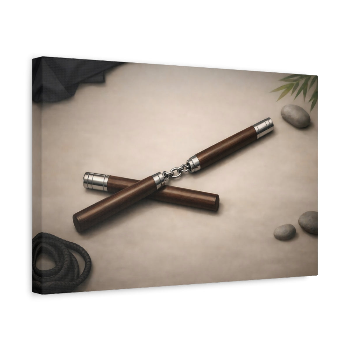 Nunchaku Nature - Canvas Wall Art Print