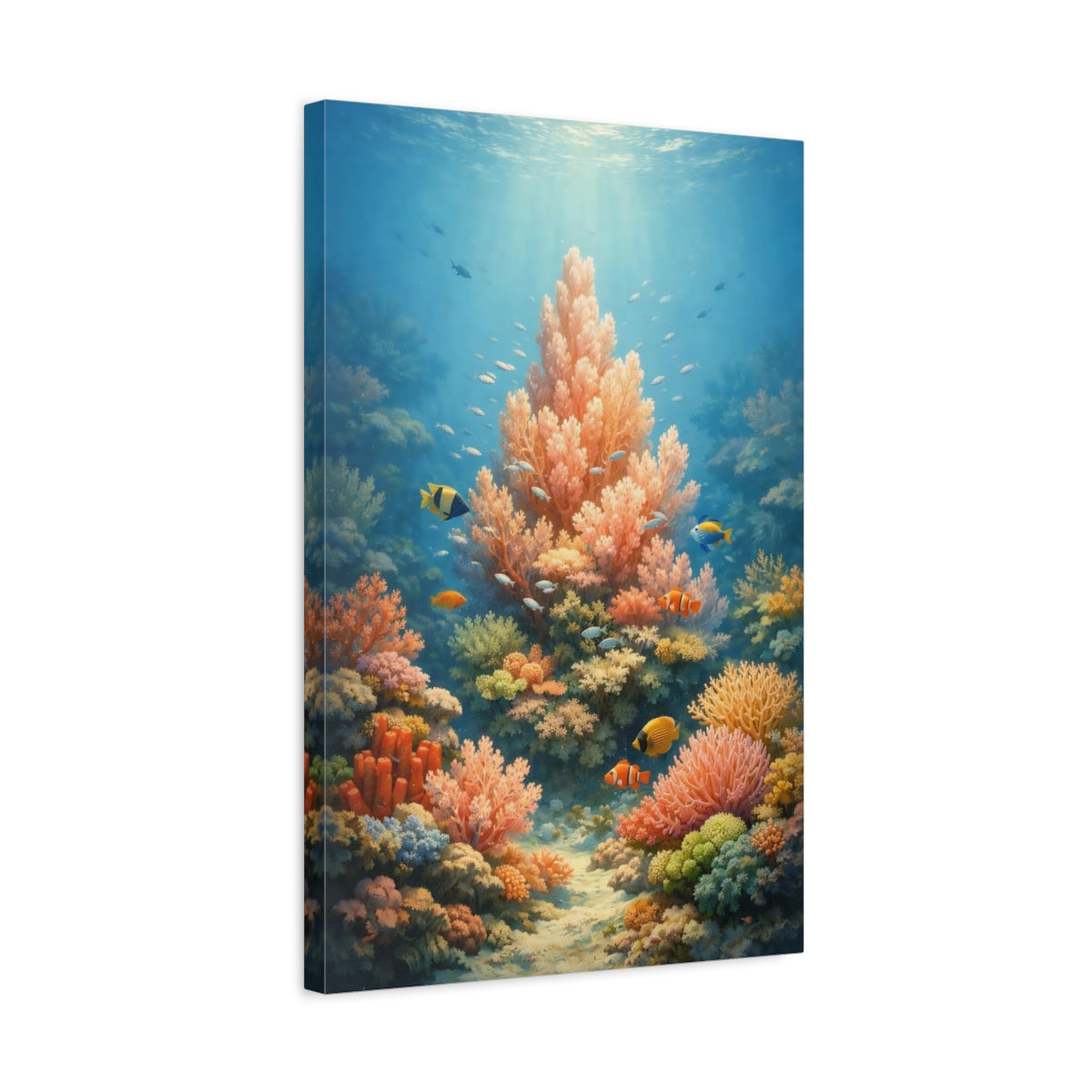 Nature Coral Reef Underwater - Canvas Wall Art Print
