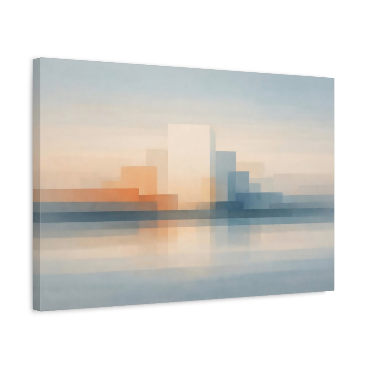 Urban Abstract Forms - Canvas Wall Art Print