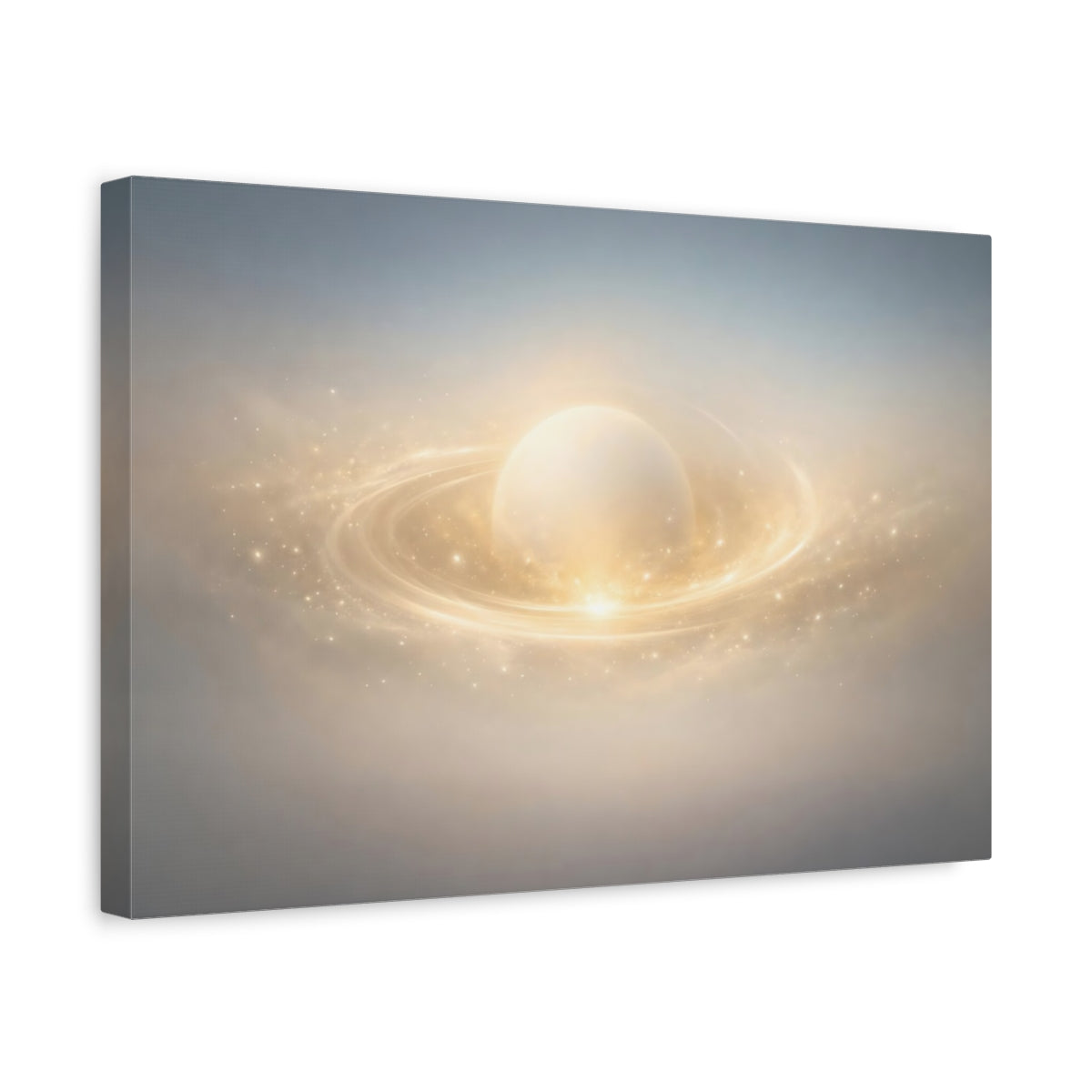Nature Orbit Abstract Celestial Sphere Science Fiction - Canvas Wall Art Print