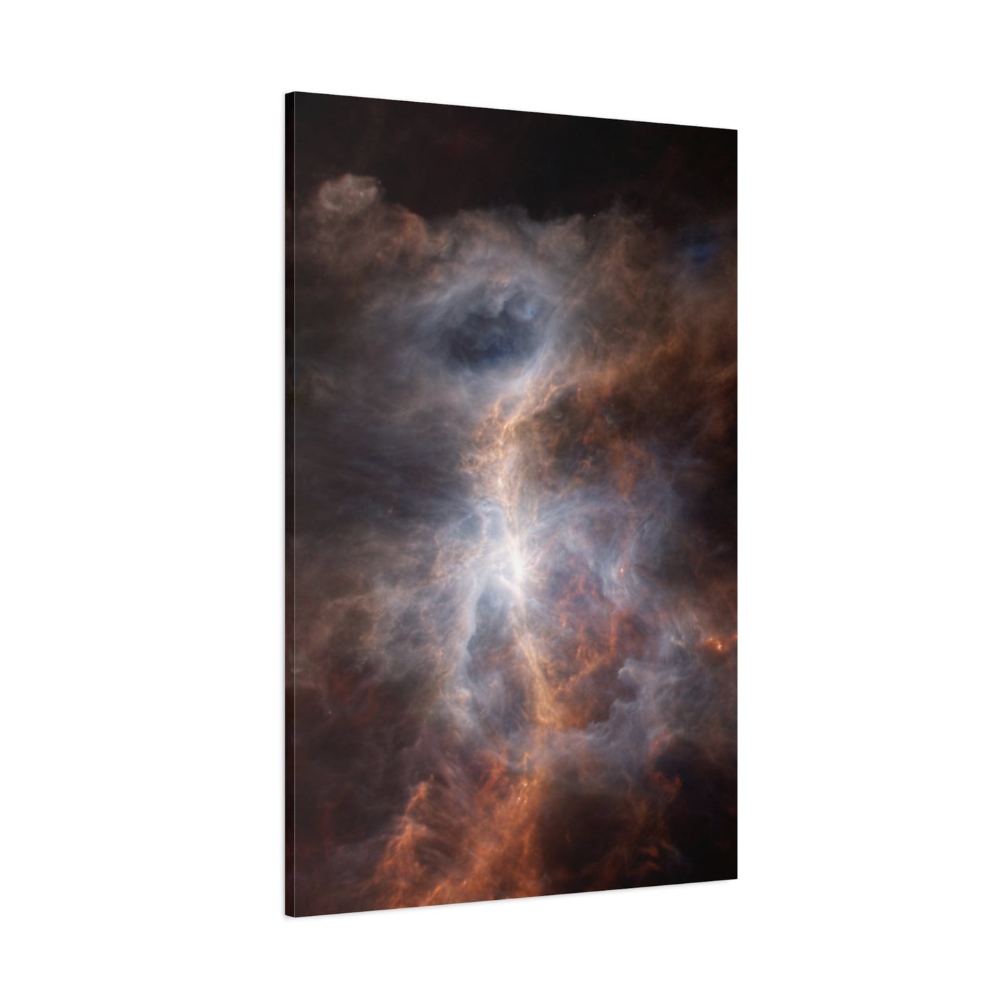 Abstract Space Canvas Print - Orion Nebula Dance NASA Wall Art