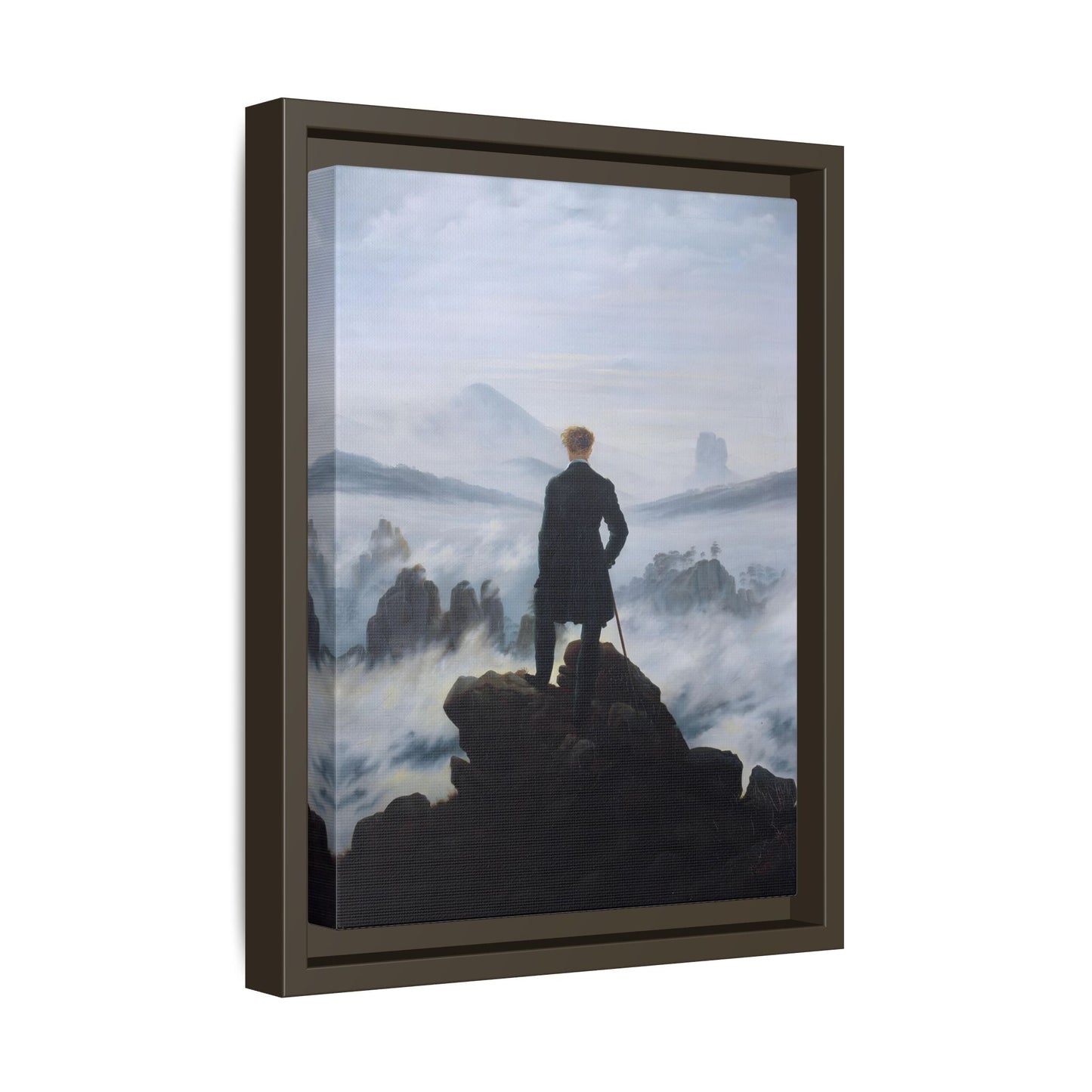 Caspar David Friedrich Canvas Print Wall Art Print - The Wanderer Above the Sea of Fog
