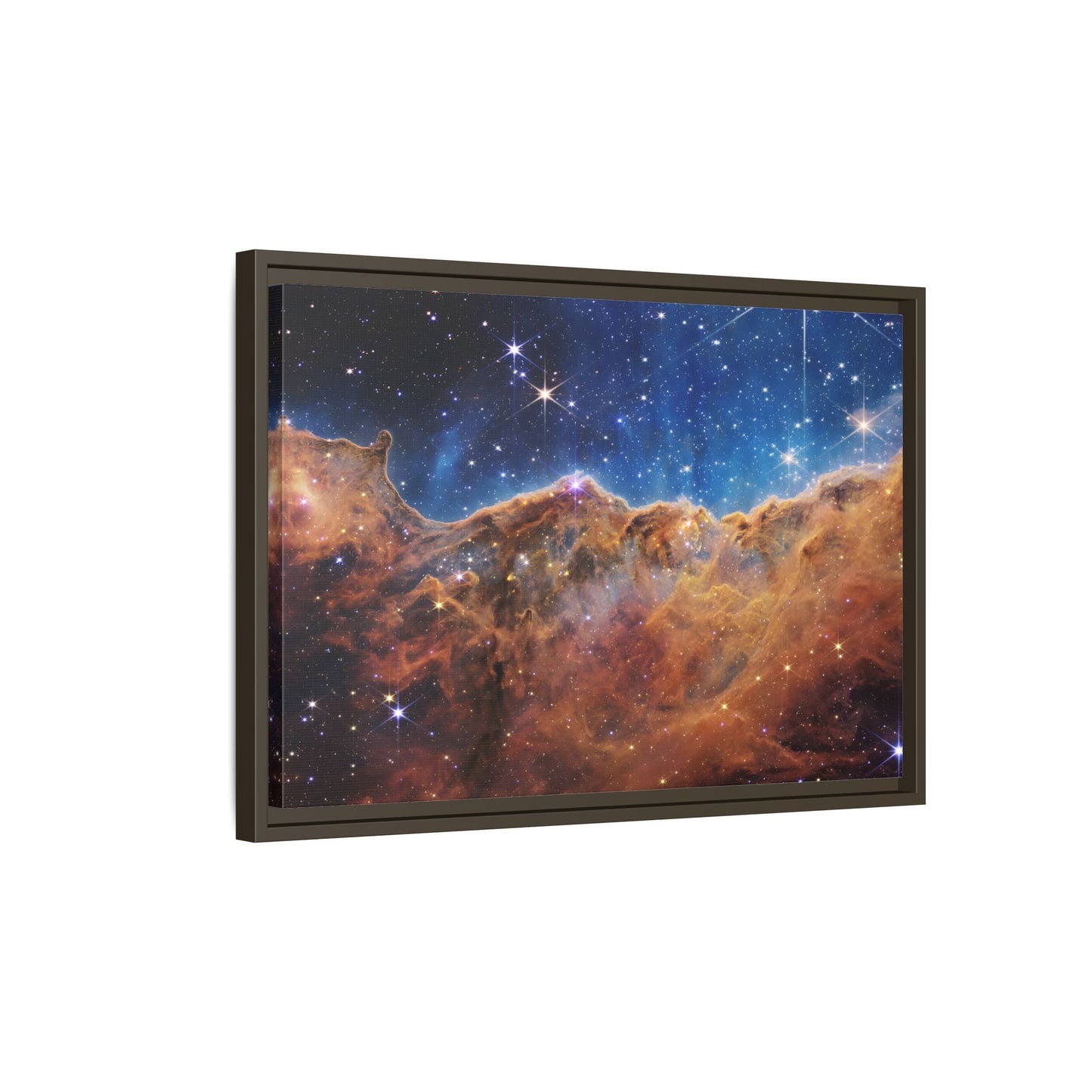 Cosmic Cliffs Canvas Wall Art Print - NASA James Webb Space Telescope
