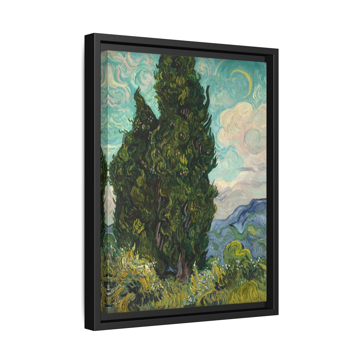 Cypresses Canvas Print - Framed Van Gogh Wall Art Prints