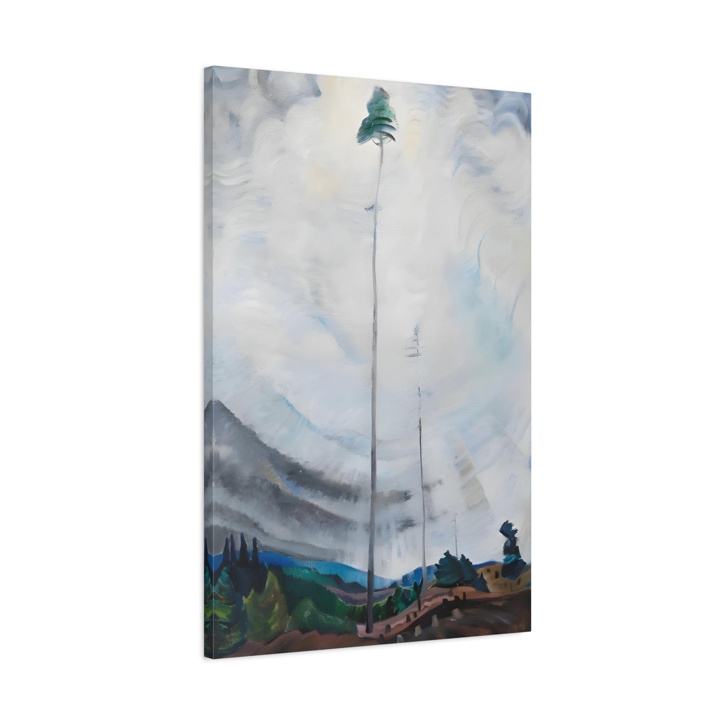 Emily Carr Scorned Timber Beloved Sky - Canada Canvas Wall Art Print