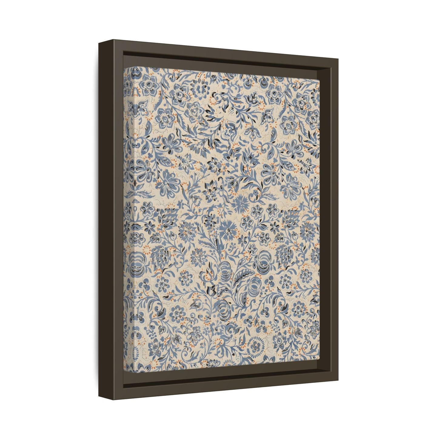 Framed Floral Canvas Art - Modern Botanical Wall Decor