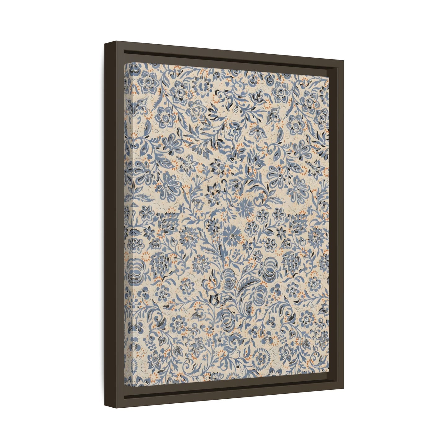 Framed Floral Canvas Art - Modern Botanical Wall Decor