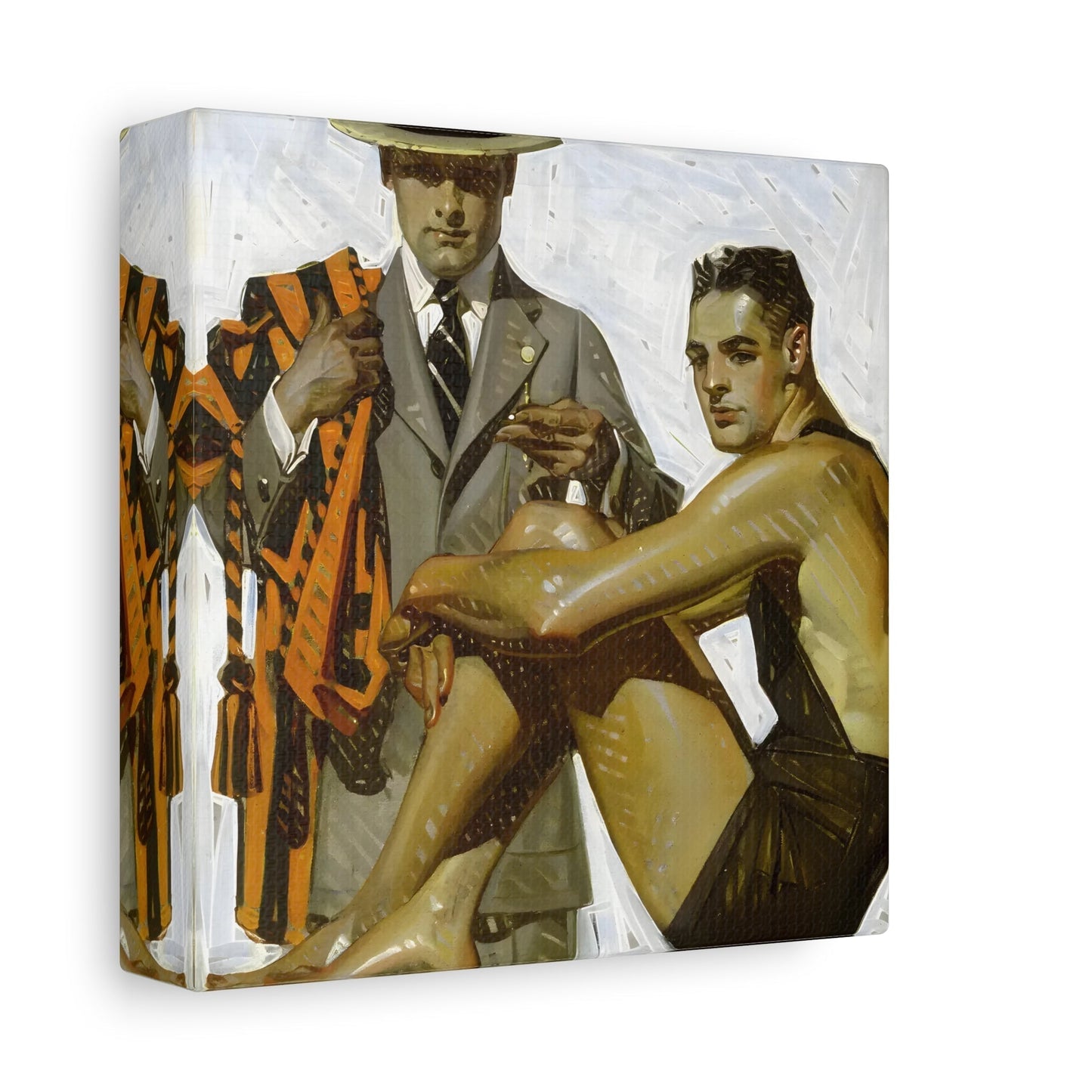 JC Leyendecker Kuppenheimer Menswear - Canvas Wall Art Print