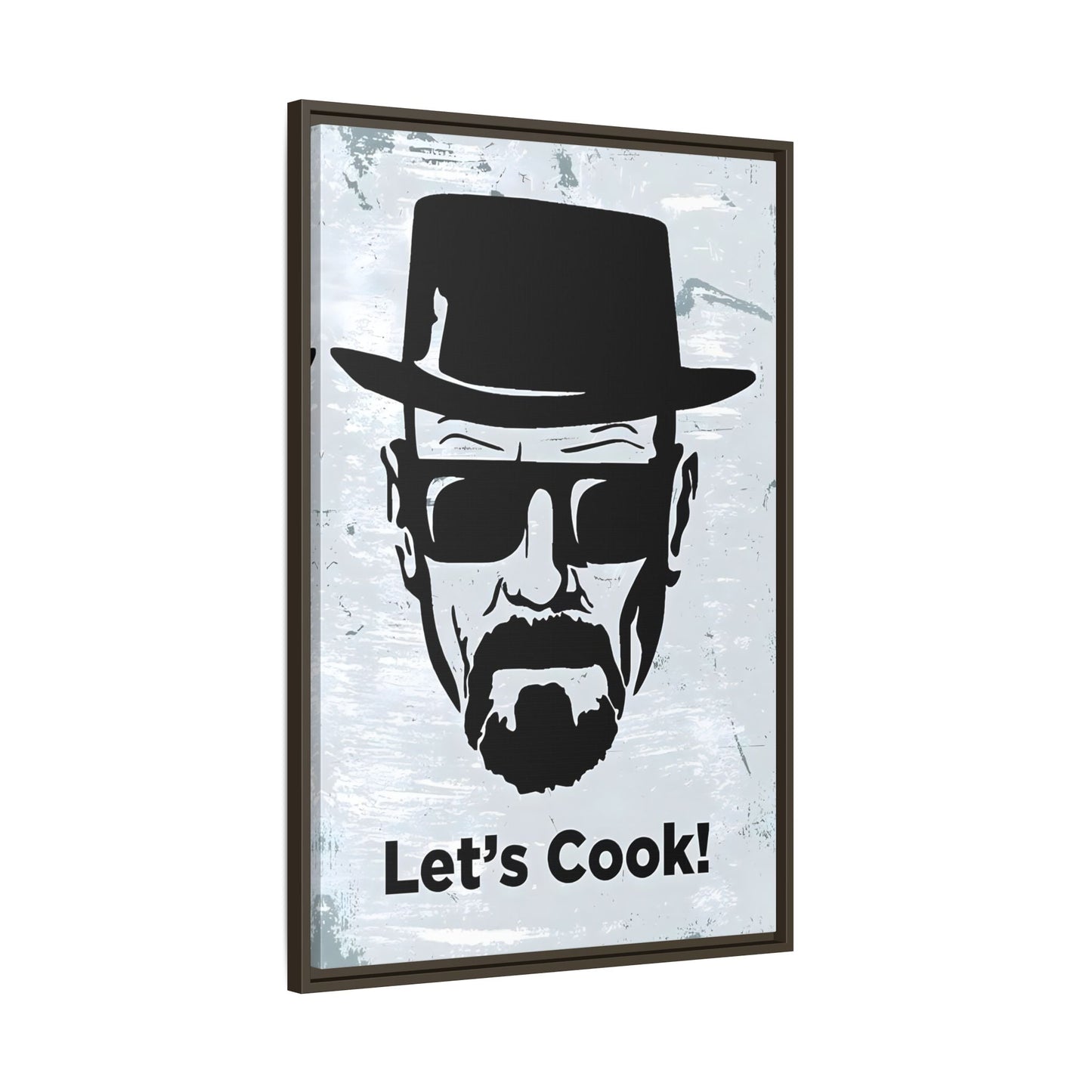Lets Cook Breaking Bad Framed Canvas Kitchen Bar Cafe Club Wall Art