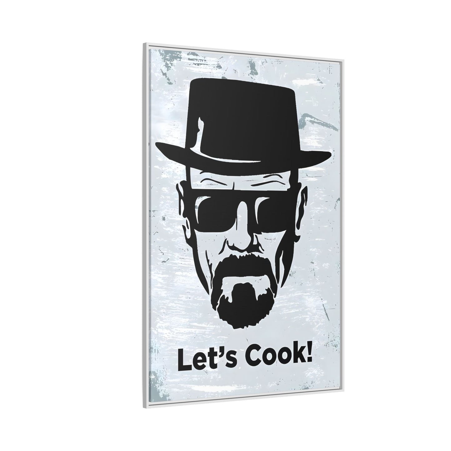 Lets Cook Breaking Bad Framed Canvas Kitchen Bar Cafe Club Wall Art