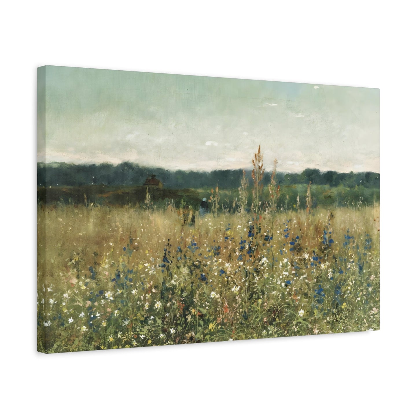 Modern Floral Harmony Canvas Print - Wall Art Prints