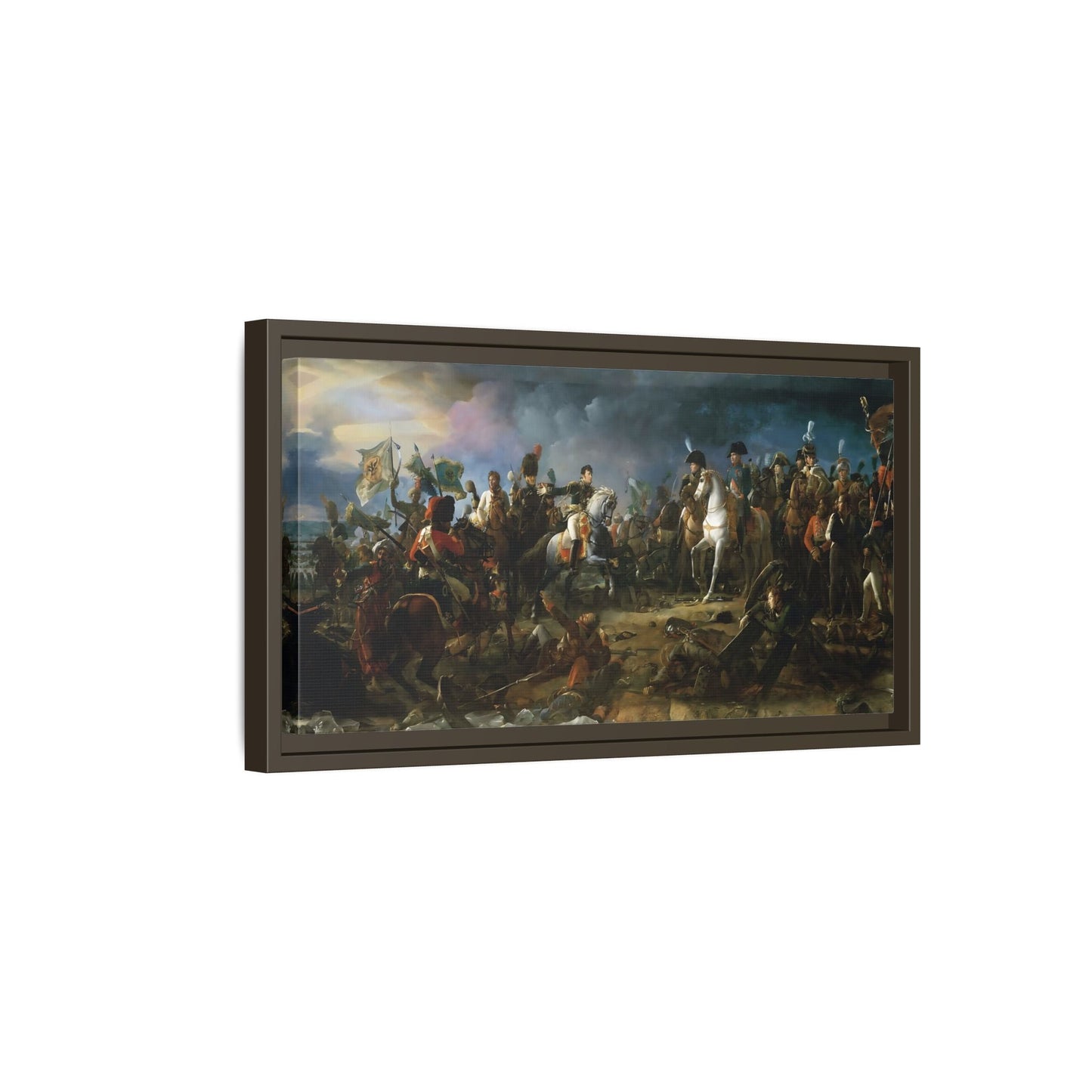 Napoleon Battle Canvas Print - Large French Historical Classic Wall Art