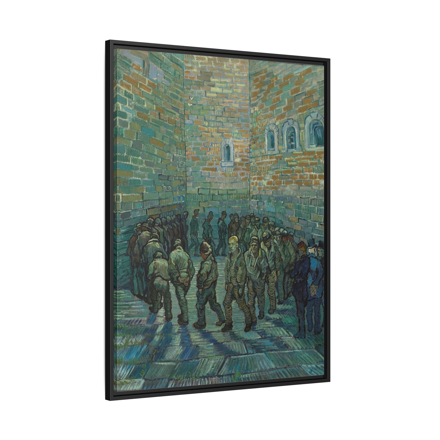 Prison Courtyard Van Gogh Canvas Print - Famous Wall Art Prints