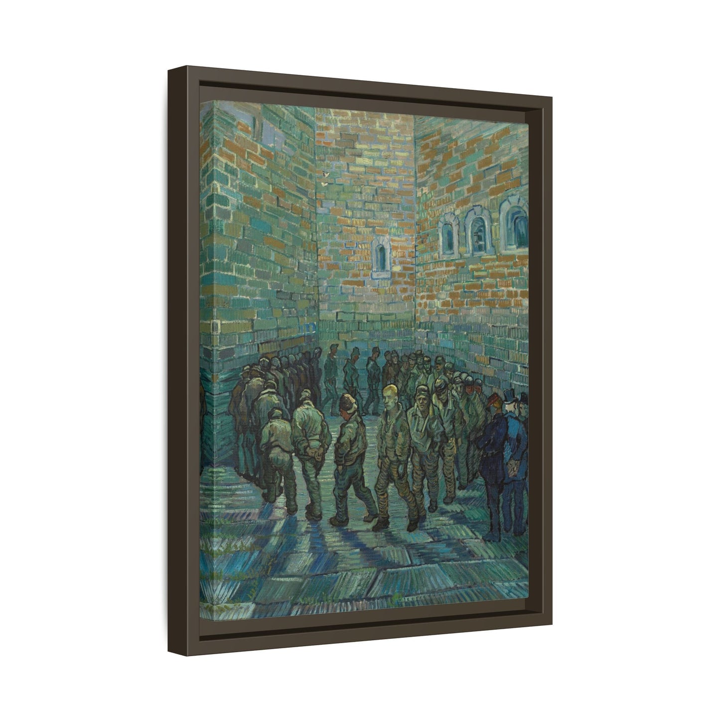 Prison Courtyard Van Gogh Canvas Print - Famous Wall Art Prints