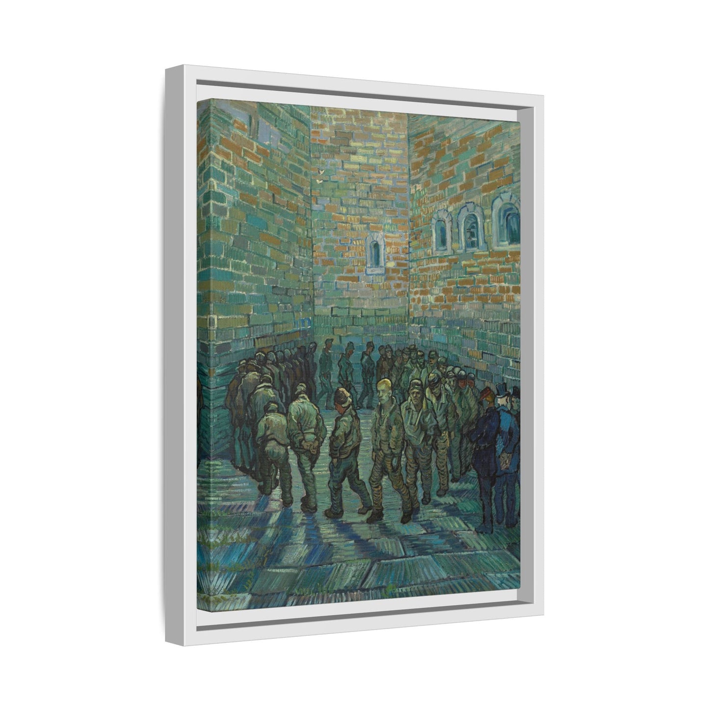 Prison Courtyard Van Gogh Canvas Print - Famous Wall Art Prints
