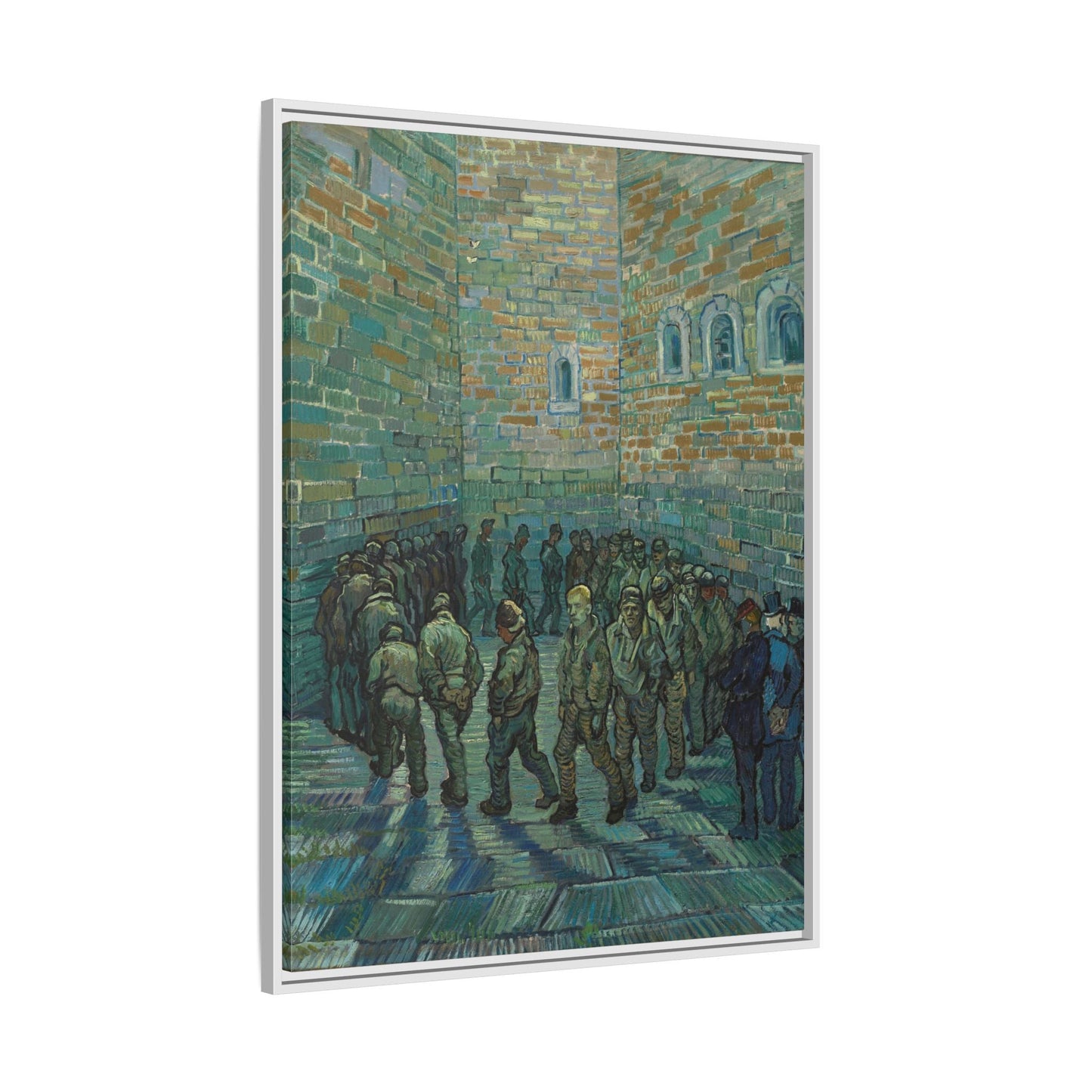 Prison Courtyard Van Gogh Canvas Print - Famous Wall Art Prints