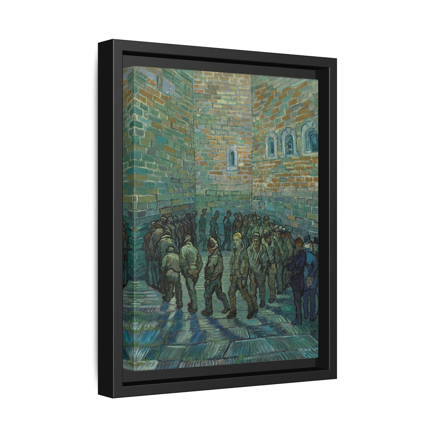 Prison Courtyard Van Gogh Canvas Print - Famous Wall Art Prints