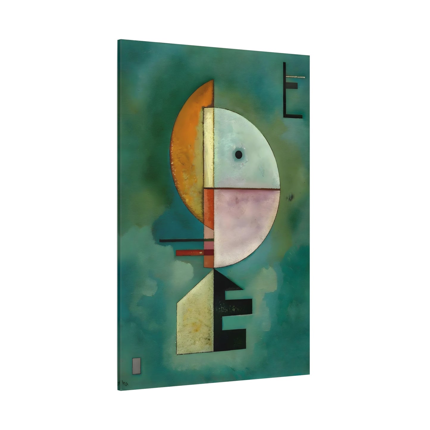 Wassily Kandinsky Upward - Abstract Wall Art Canvas Print