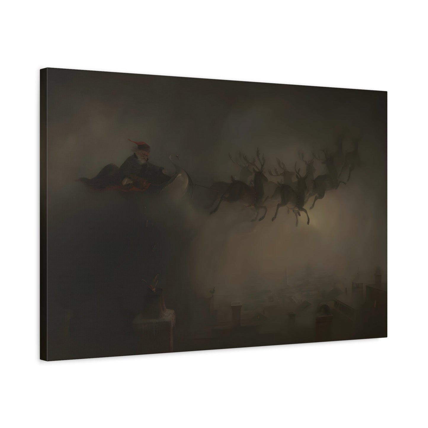 William Holbrook Beard Santa Claus - Canvas Art Reproduction