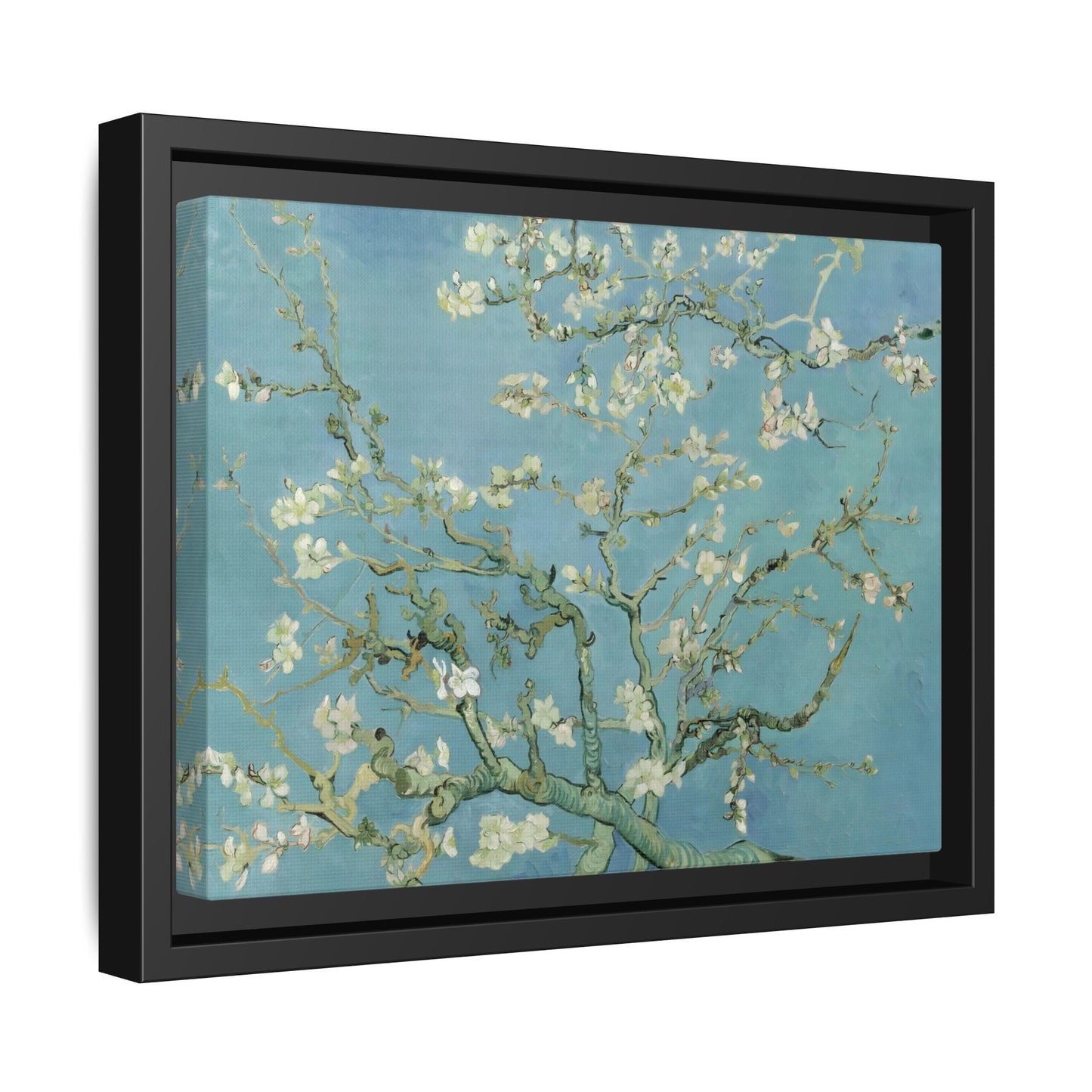 Almond Blossom Tree Van Gogh - Framed Canvas Wall Art Print - YesArtYes