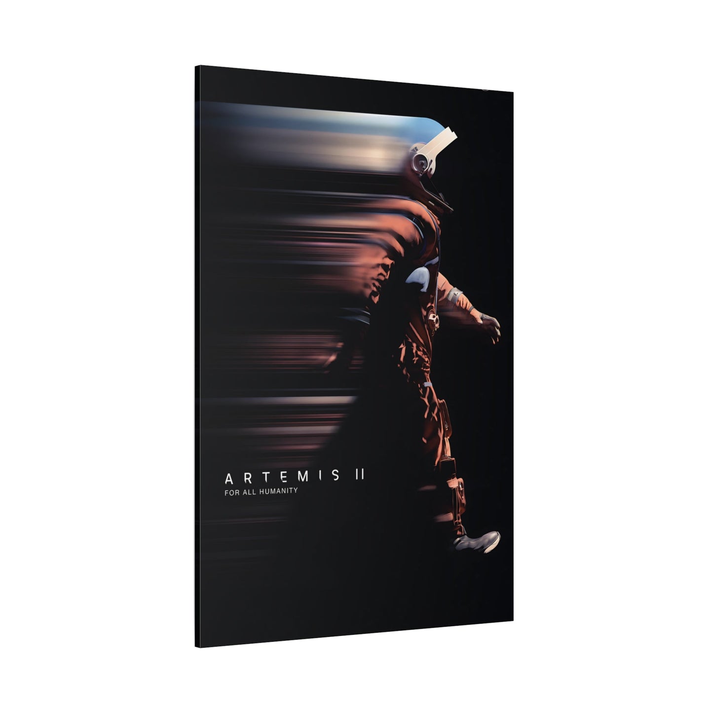 Artemis II Motivation Canvas Print - Pioneering Space NASA Wall Art - YesArtYes