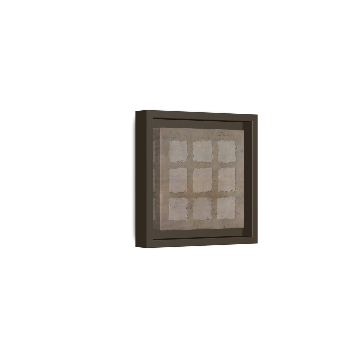 Bohemian Japanese Khaki Canvas - Wabi - Sabi 3d Texture Wall Art Painting - YesArtYes