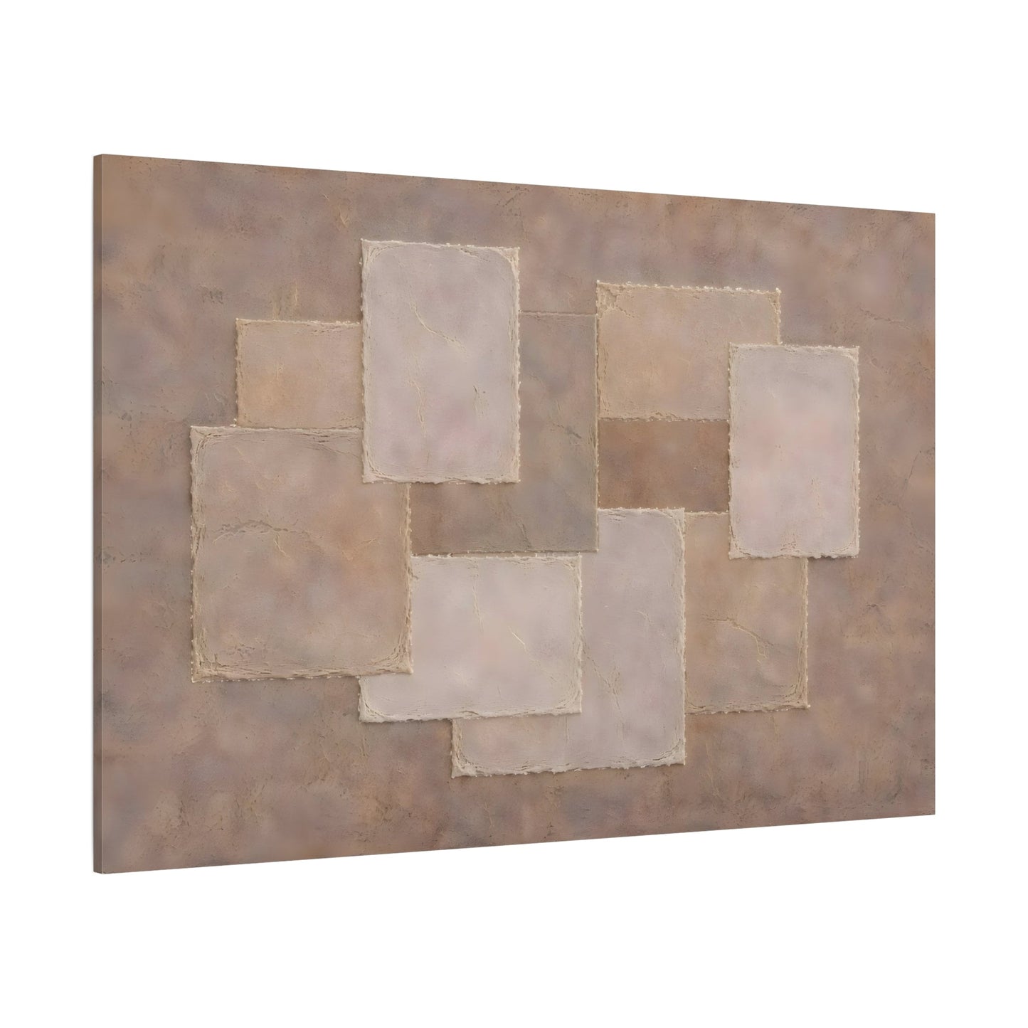 Brown Wabi Sabi Japanese Calm - Canvas Wall Art Print - YesArtYes