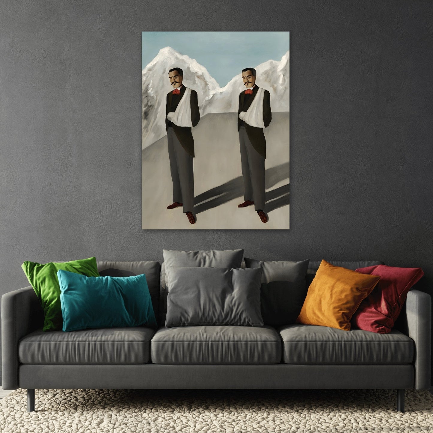 Canvas Print Imprudent - Wall Art Prints Magritte Home Decor - YesArtYes