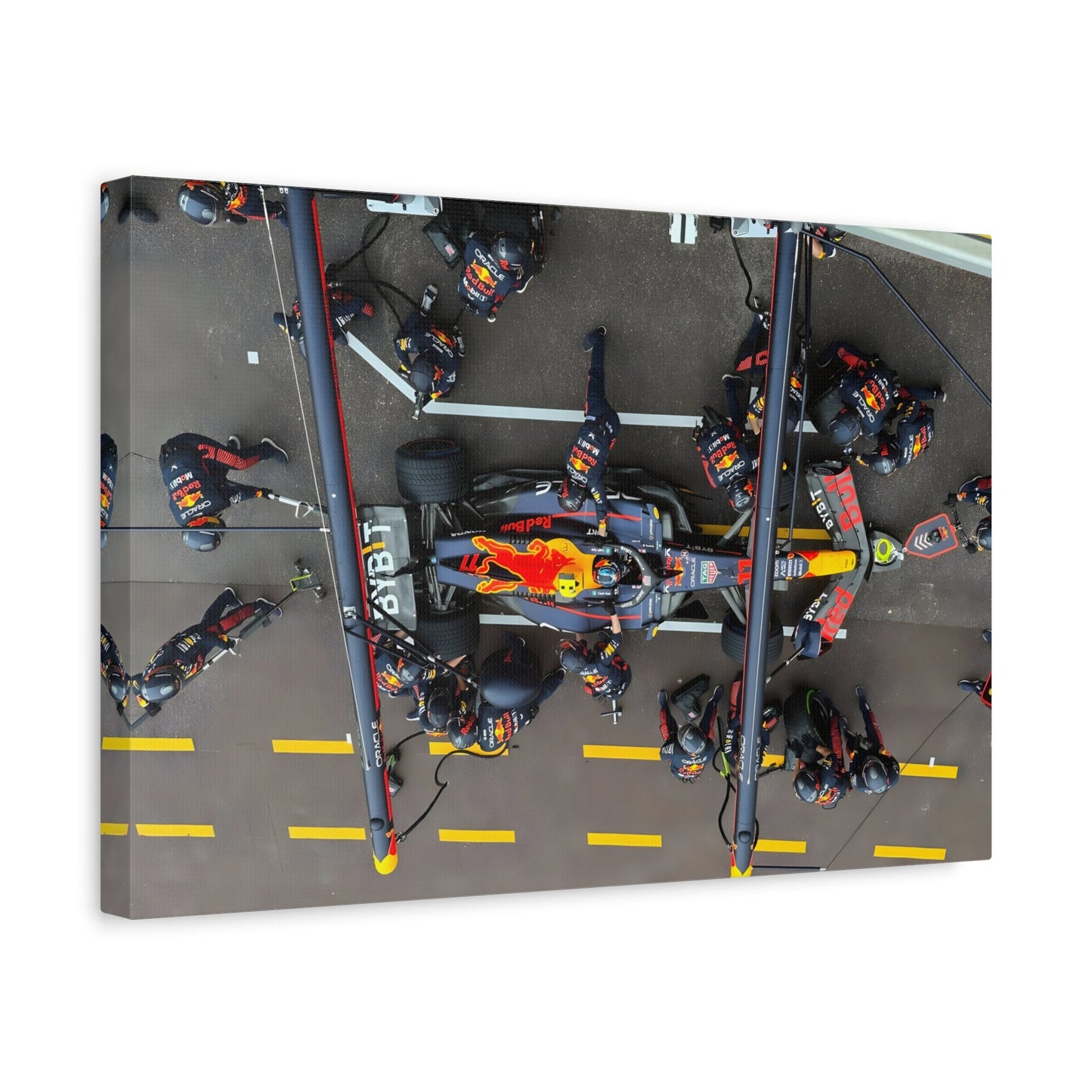 Car Racing Canvas Wall Art Man Cave Decor Print - YesArtYes