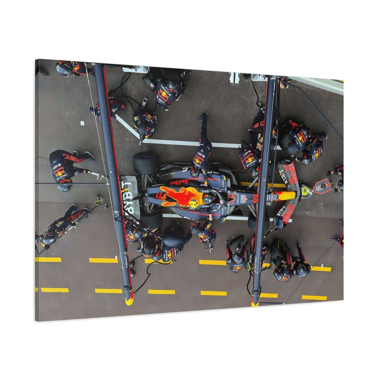 Car Racing Canvas Wall Art Man Cave Decor Print - YesArtYes