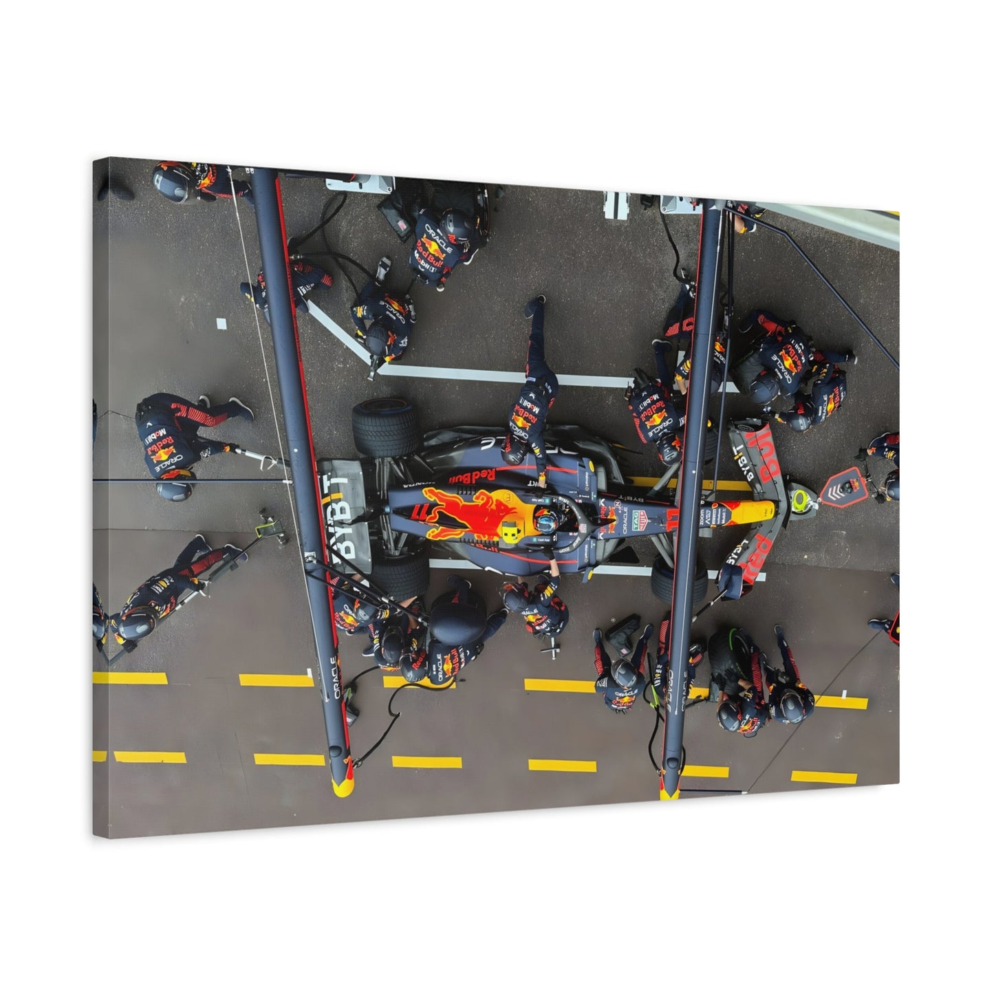 Car Racing Canvas Wall Art Man Cave Decor Print - YesArtYes