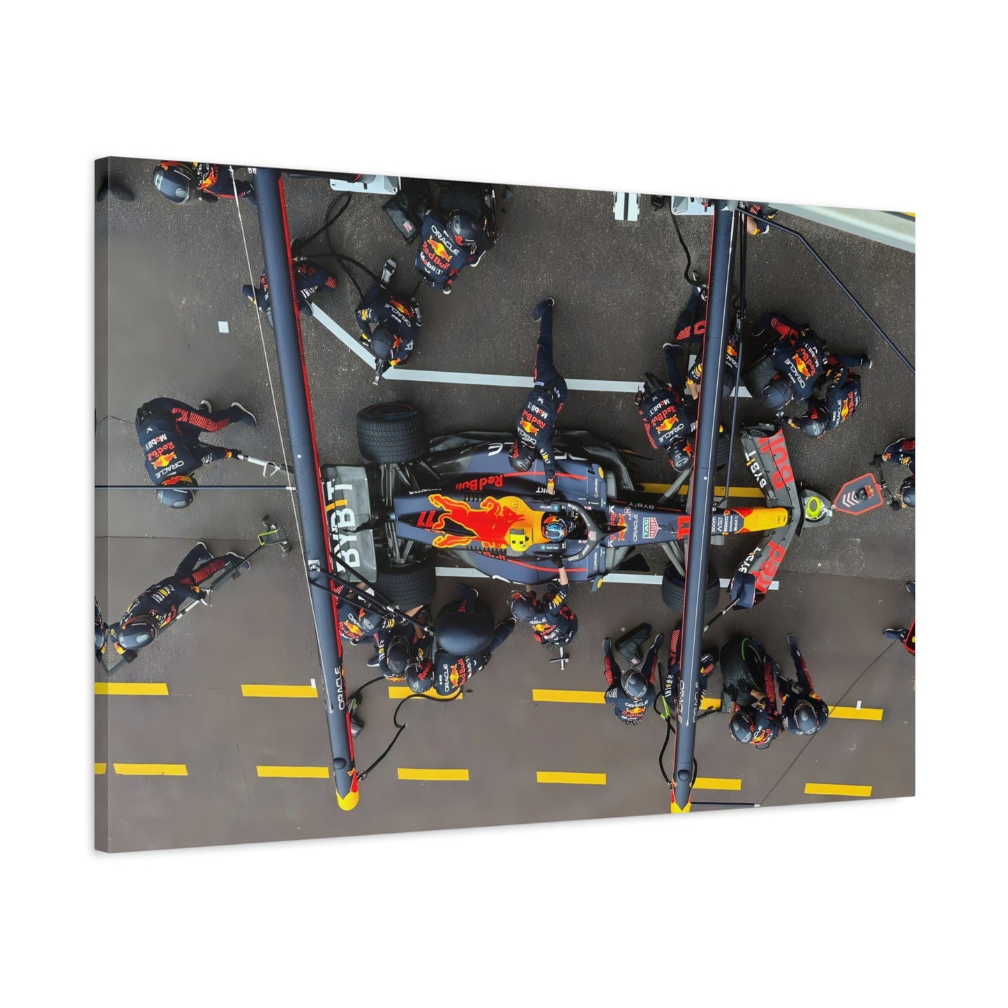 Car Racing Canvas Wall Art Man Cave Decor Print - YesArtYes