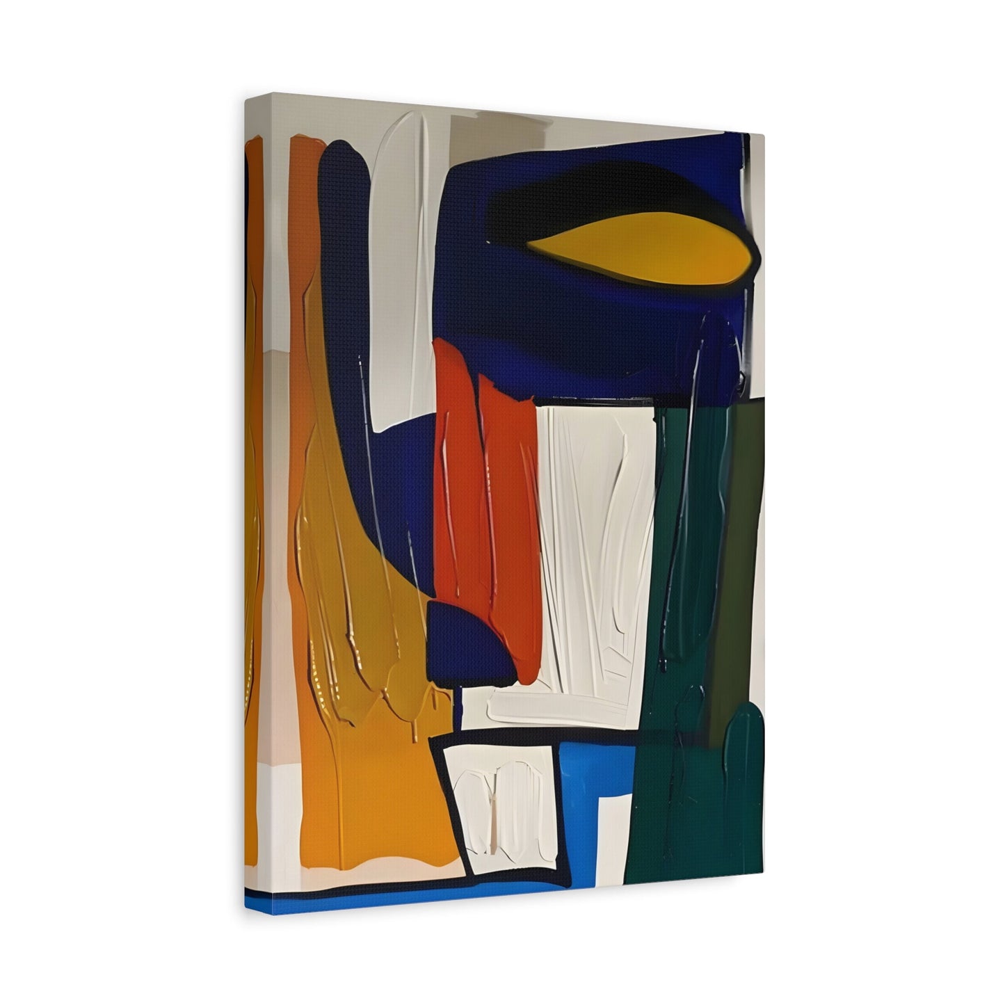 Colorful Abstract Canvas Print - Modern Minimalist Wall Art - YesArtYes