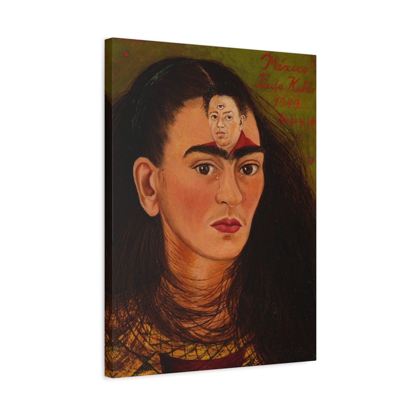 Diego y yo Kahlo Canvas Print - Canvas Wall Art Painting Reproduction - YesArtYes