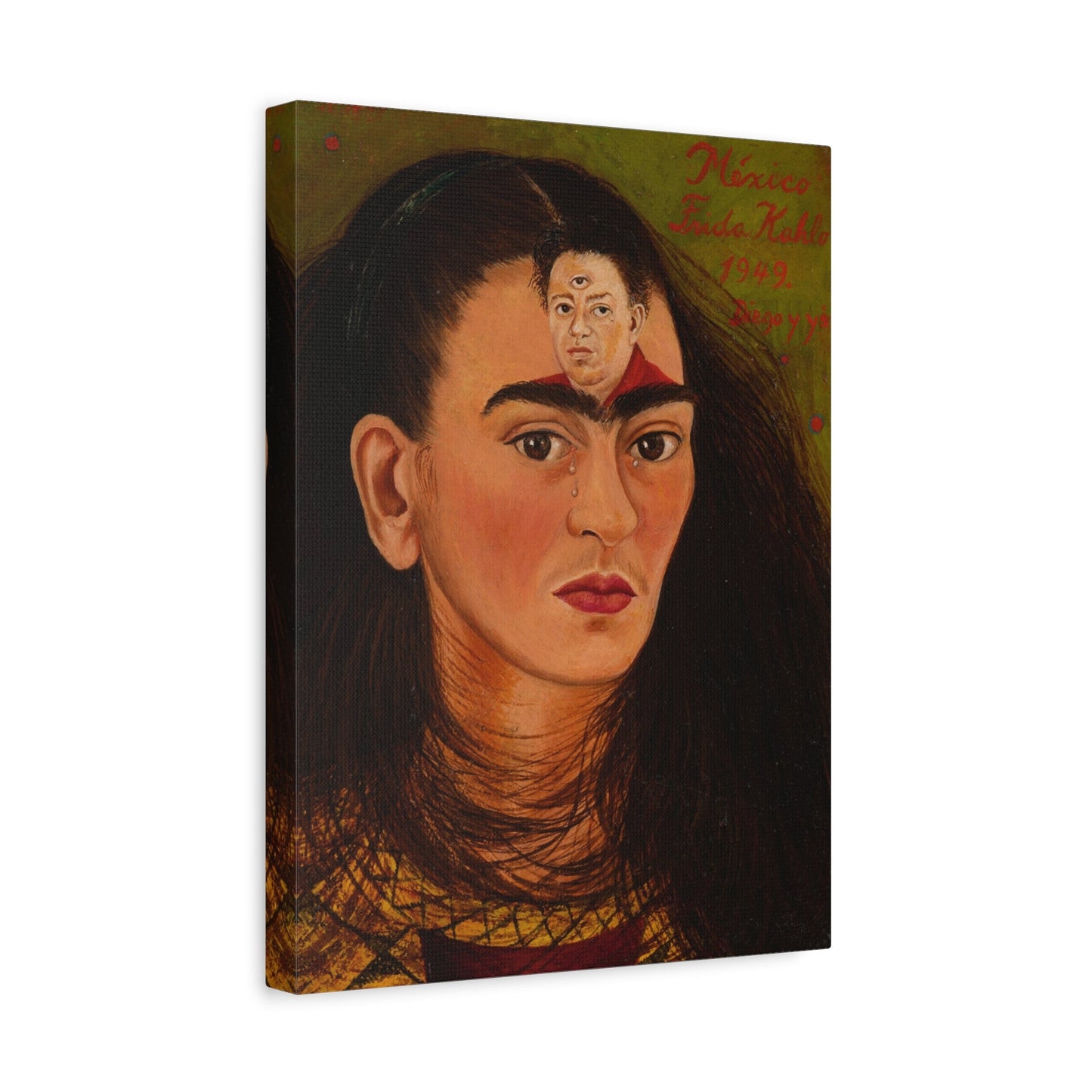 Diego y yo Kahlo Canvas Print - Canvas Wall Art Painting Reproduction - YesArtYes
