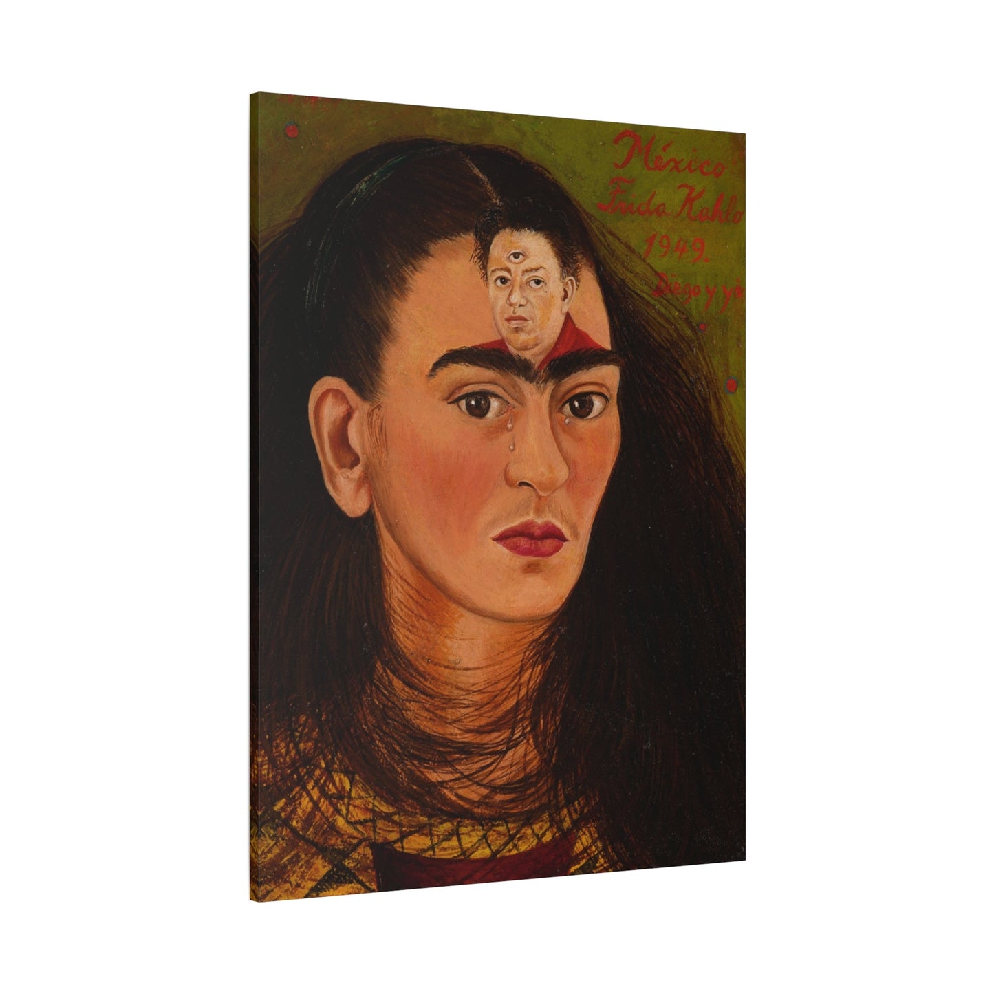 Diego y yo Kahlo Canvas Print - Canvas Wall Art Painting Reproduction - YesArtYes