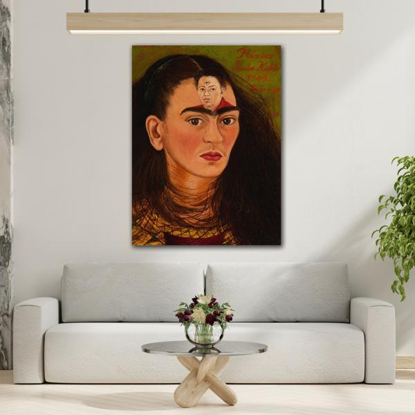 Diego y yo Kahlo Canvas Print - Canvas Wall Art Painting Reproduction - YesArtYes