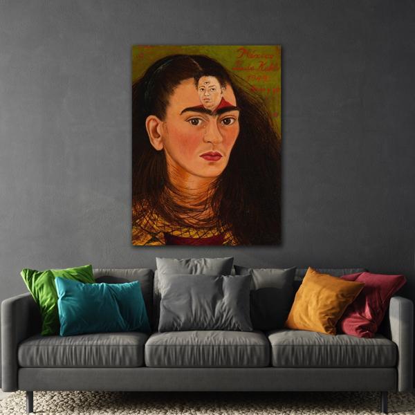 Diego y yo Kahlo Canvas Print - Canvas Wall Art Painting Reproduction - YesArtYes
