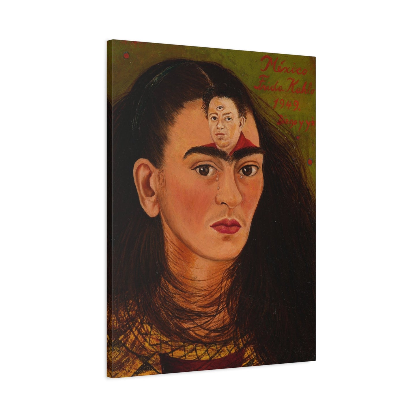 Diego y yo Kahlo Canvas Print - Canvas Wall Art Painting Reproduction - YesArtYes