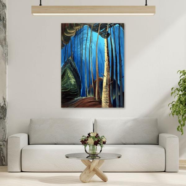 Emily Carr Blue Sky Canvas Wall Art Canada Print - YesArtYes