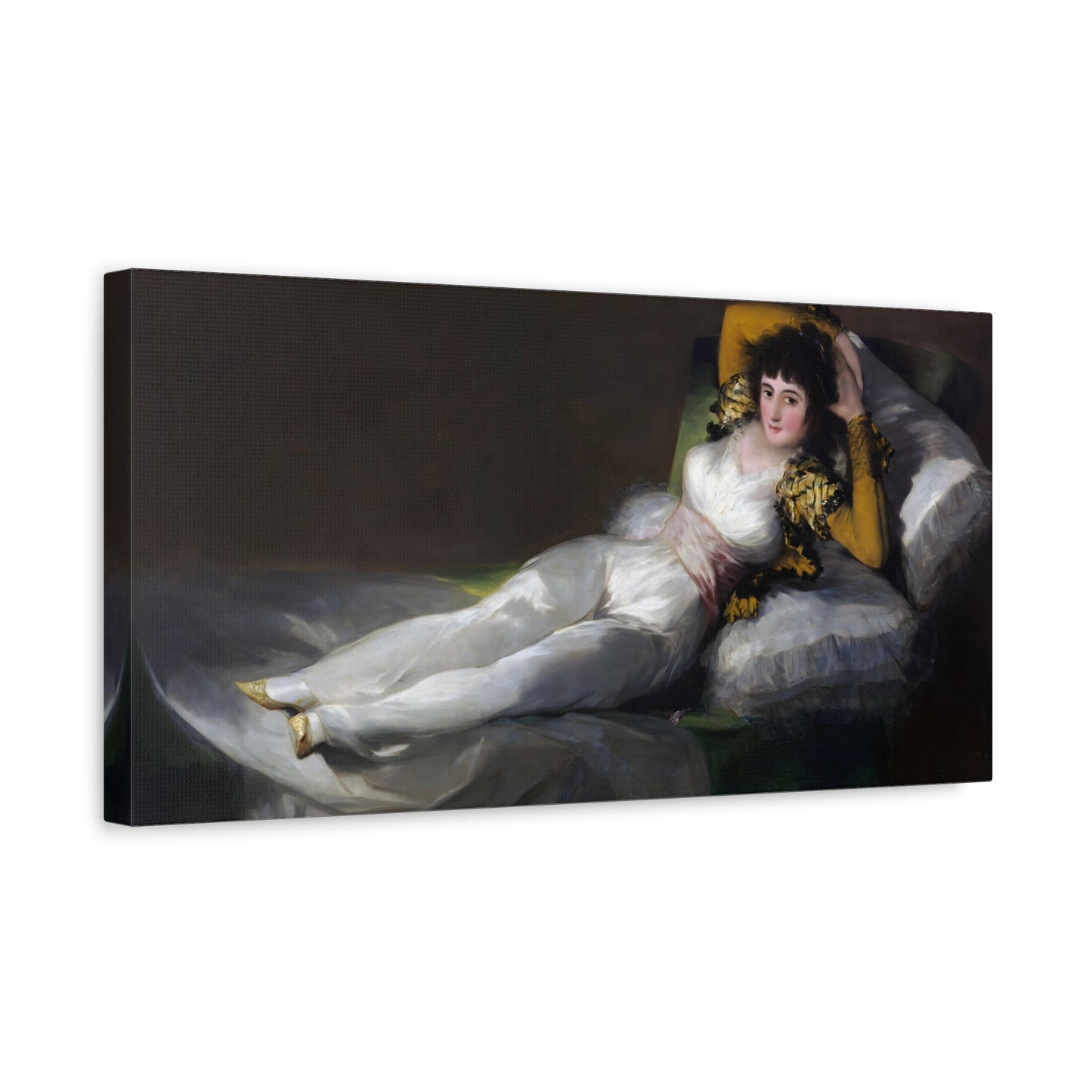 Francisco Goya Clothed Maja Canvas Print - Spanish Wall Art - YesArtYes