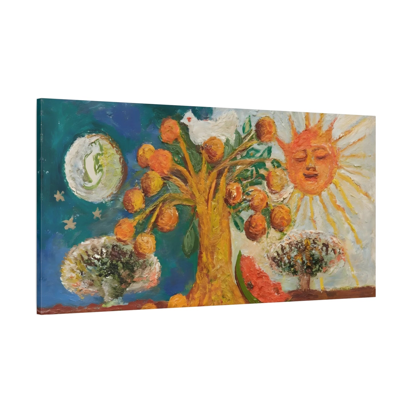 Frida Kahlo Congress of Peoples for Peace - Political Canvas Wall Art Print - YesArtYes