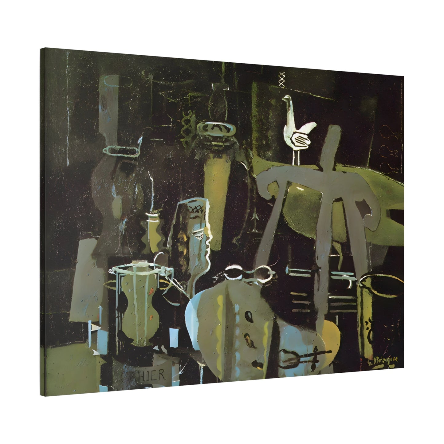 Georges Braque Studio - Canvas Wall Art Print Reproduction - YesArtYes