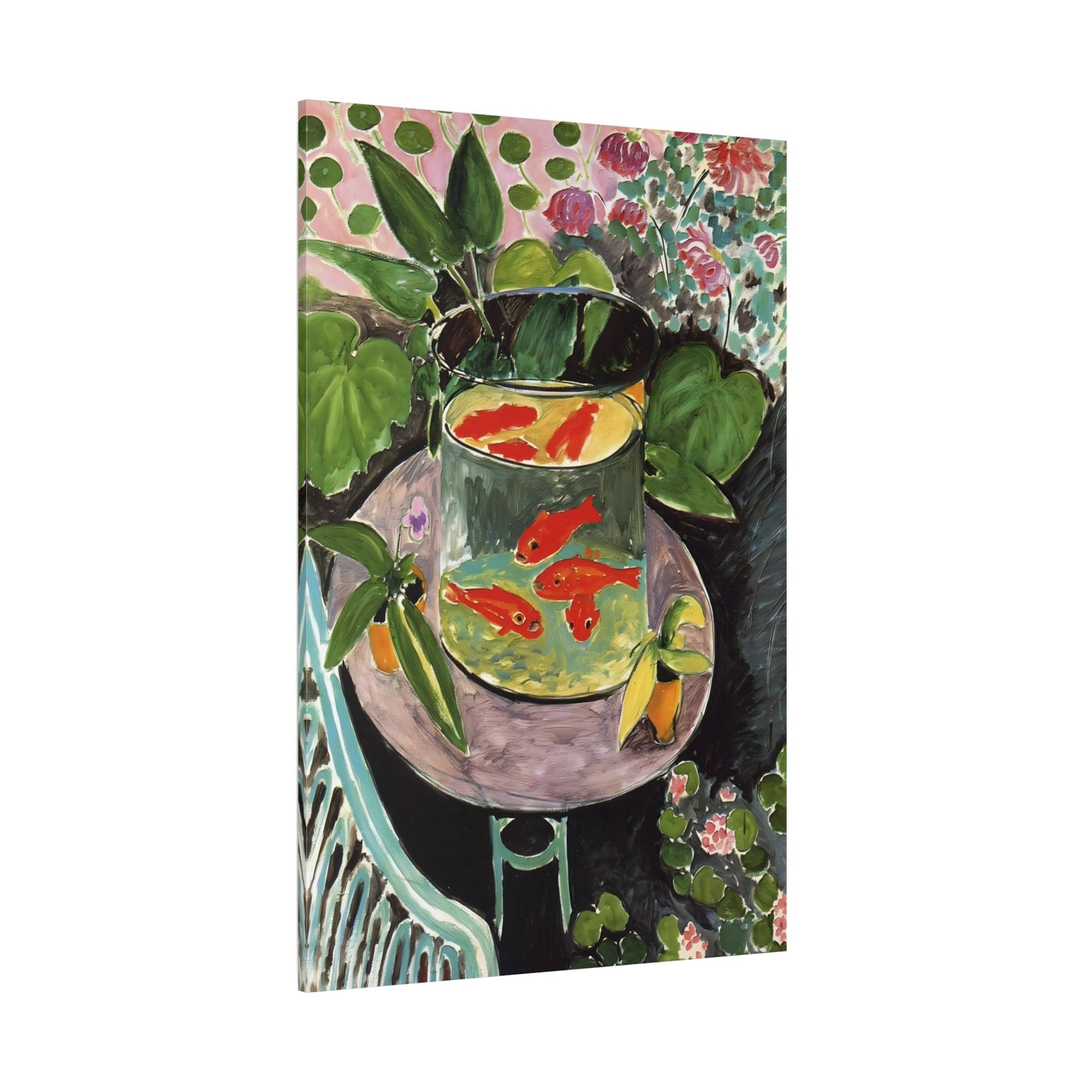Henri Matisse Goldfish - Canvas Wall Art Print Reproduction - YesArtYes
