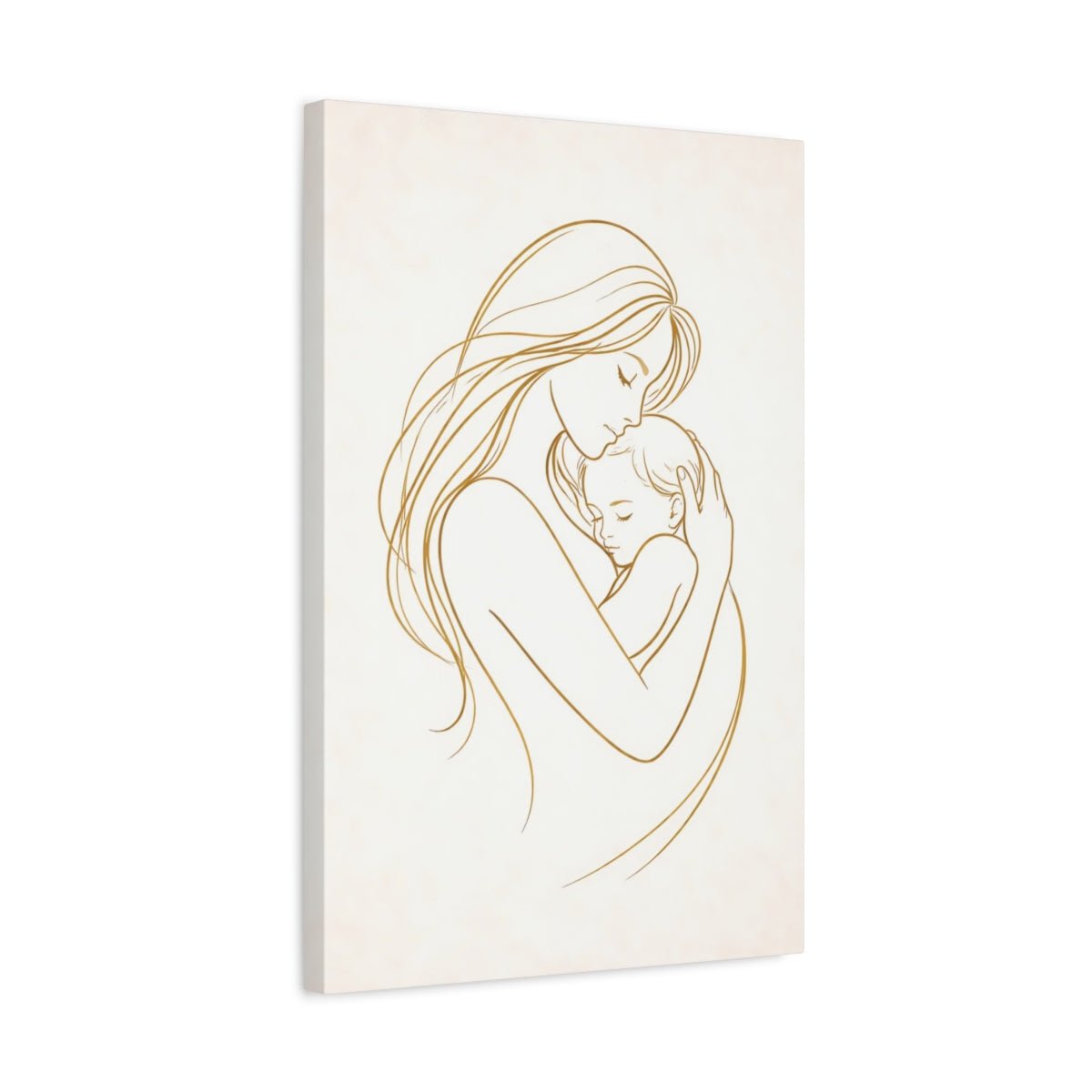 Nature Mother And Child - Canvas Wall Art Print - YesArtYes