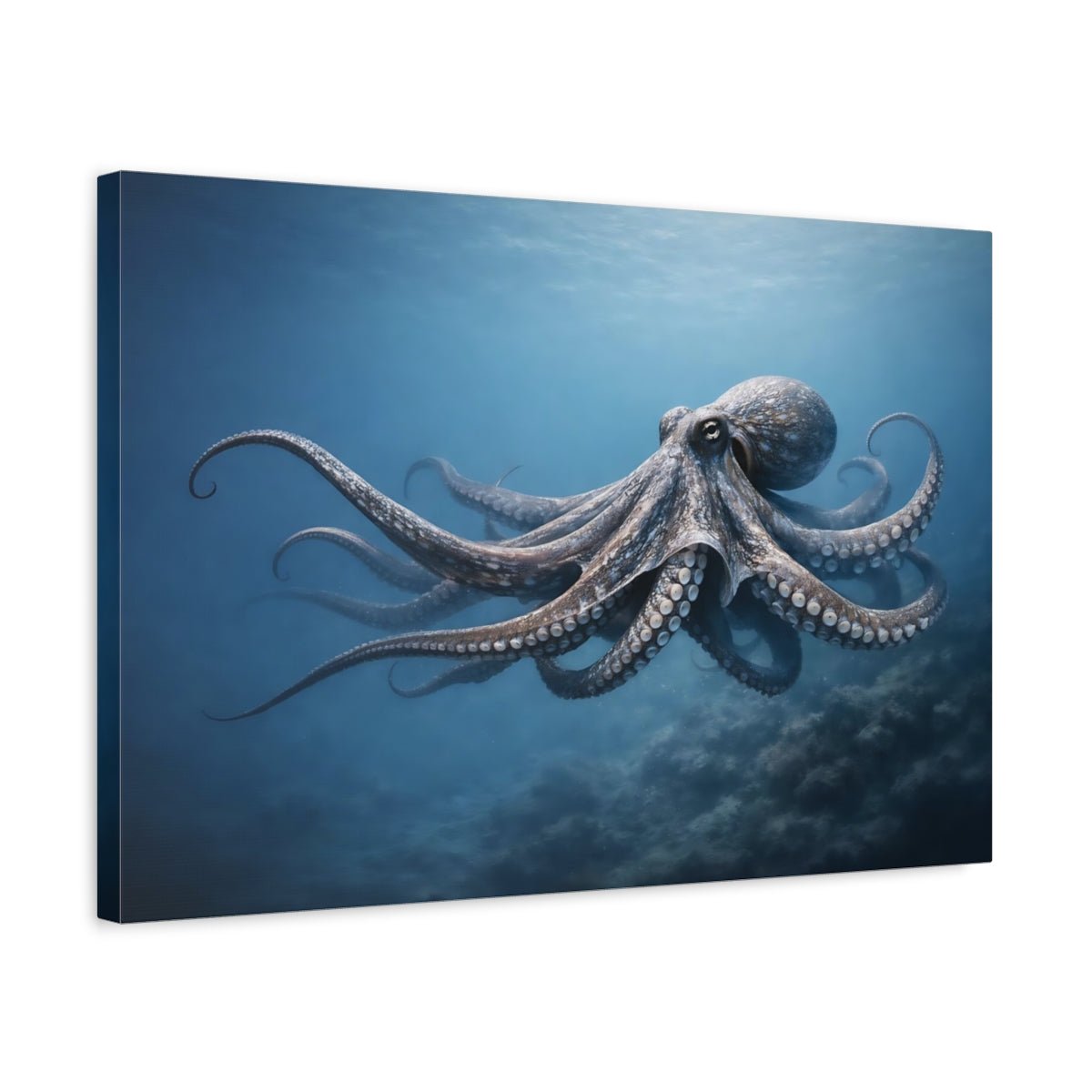 Octopus Animals - Canvas Wall Art Print - YesArtYes