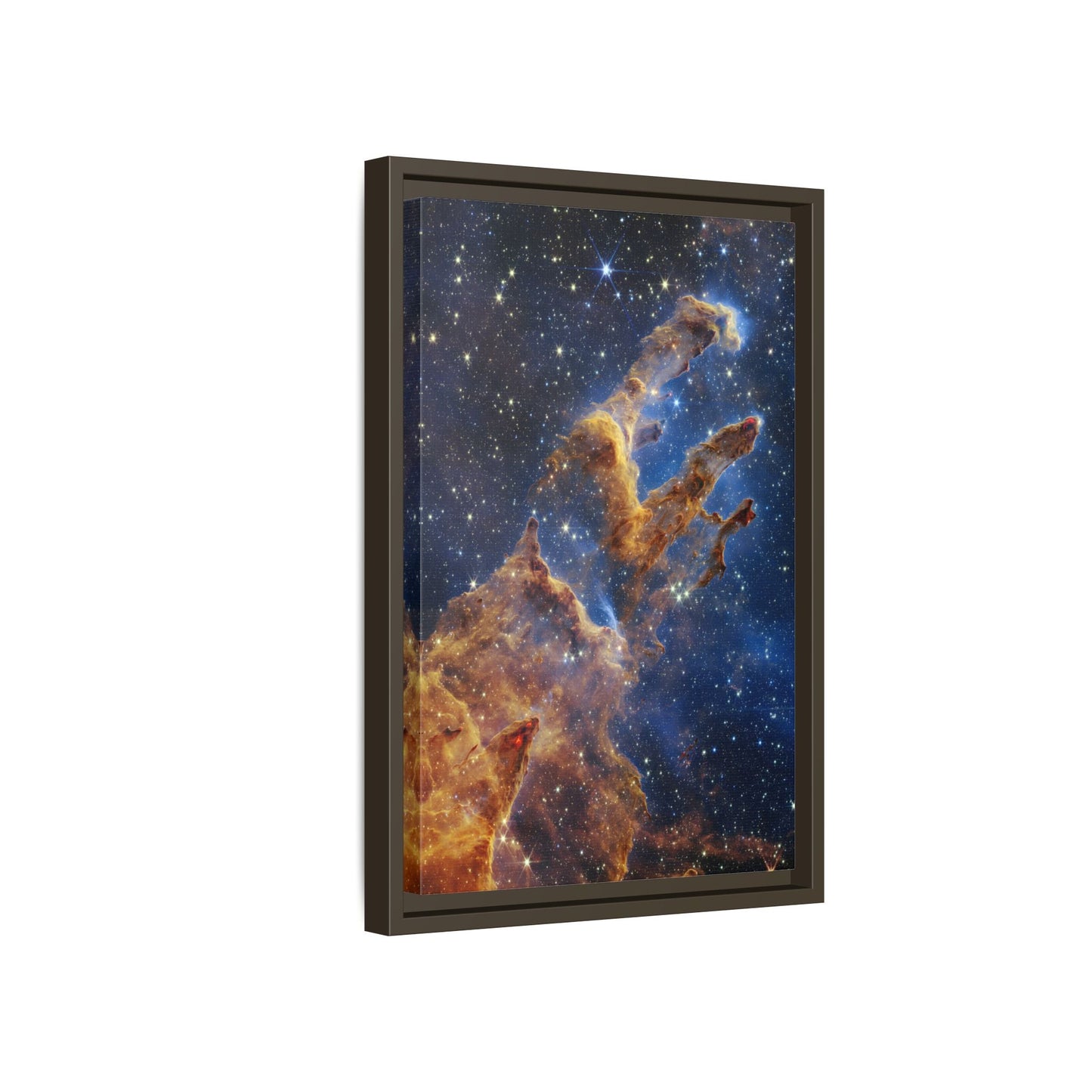 Pillars of Creation Webb Telescope - NASA Canvas Wall Art Print - YesArtYes