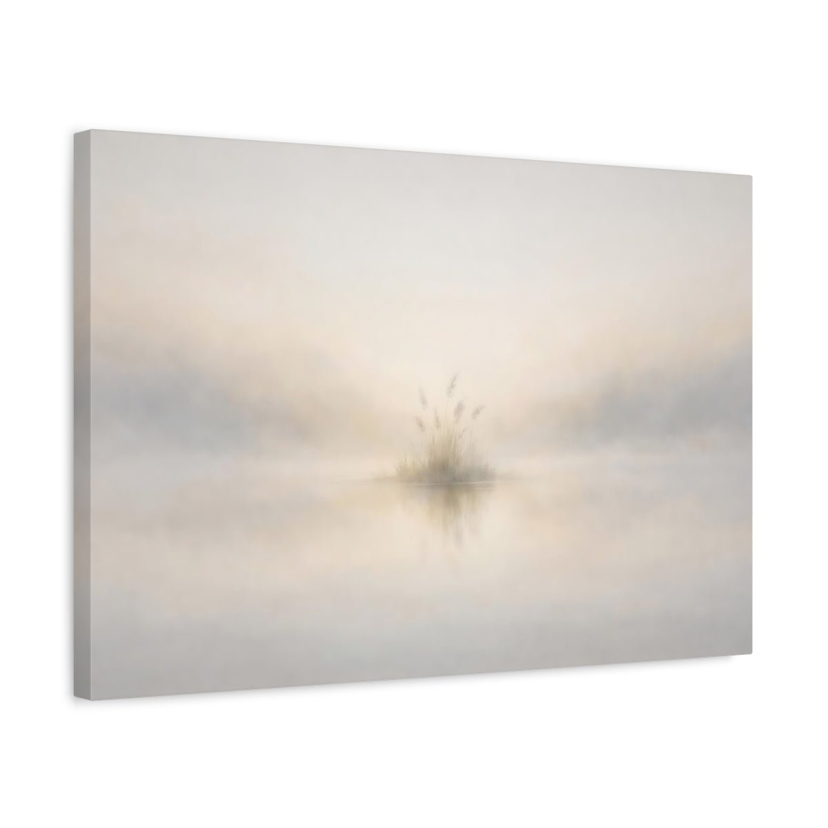 Scandi Light Lemur Reeds Nature - Canvas Wall Art Print - YesArtYes